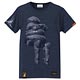 ダークソウル × TORCH TORCH/ 悩めるカタリナ騎士のTシャツ： ヘザーネイビー Lサイズ