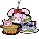プリパラ パラネタ らぁら＆クマ＆ウサギ料理ラバーストラップ