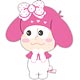 おそ松さん×SANRIO CHARACTERS ぬいぐるみマスコットBIG [F] トド松