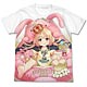 アイドルマスター シンデレラガールズ ぐうたら王国 双葉杏フルグラフィックTシャツ/WHITE-S