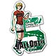 ALL OUT！！ダイカットポストカード 石清水澄明