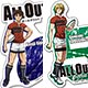 ALL OUT！！ダイカットポストカード 全5種セット