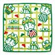 おそ松さん×サンリオキャラクターズ ミニタオル チョロ松×けろけろけろっぴ