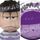 おそ松さん ワールドコレクタブルフィギュア-松に衣を！！- avex pictures×BANPRESTO ボーダー松Tシャツver.(一松)