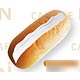 CDN31-1 cafe de N Bakery クリームコッペパン ミルククリーム