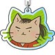 ねこねこ日本史 アクリルキーホルダー 坂本龍馬