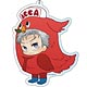 ACCA13区監察課 デカキーホルダー ぷにキャラ スペード