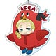 ACCA13区監察課 デカキーホルダー ぷにキャラ パスティス