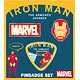 マーベル ポップアイコン/ ピンバッジセット アイアンマン