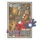 マーベル トラベルステッカー3：アイアンマン