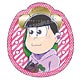 おそ松さん ダイカットステッカー 競馬6つ子松パーカーver.(トド松)
