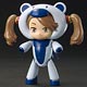 HGPG 1/144 プチッガイ きゃらっがい ギャン子 プラモデル 『ガンダムビルドファイターズ』より