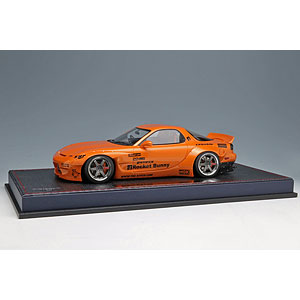 1/18 Rocket Bunny RX-7(FD3S) ガンメタリック / 6 Spork Wheel (ブラック /  ポリッシュリム)[メイクアップ]【送料無料】《在庫切れ》