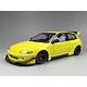 1/18 Honda Civic EG6 Rocket Bunny Yellow