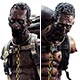 THE WALKING DEAD Michonne’s Pet Walker Twin Pack (ウォーキング・デッド) 1/6 可動フィギュア