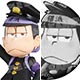 おそ松さん ワールドコレクタブルフィギュア-押忍松-黒ランver.(一松)