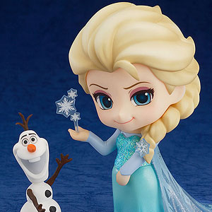 アナ雪フィギュア アナと雪の女王」エルサ、アナ、オラフの等身大フィギュアが三越