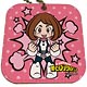 レザーミラーチャーム「僕のヒーローアカデミア」03/麗日お茶子SDデザイン