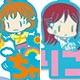 ラブライブ！サンシャイン！！ おなまえぴたんコ ラバーマスコット 練習着Ver. 10個入りBOX