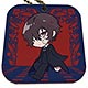 レザーミラーチャーム「文豪ストレイドッグス」10/太宰治(黒の時代)
