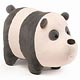 ぼくらベアベアーズ/ パンダ 12インチ プラッシュ