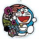 ドラえもん 切り絵シリーズ アクリルキーホルダー ドラえもんA 笑顔