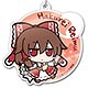 東方Project ふもふも アクリルキーホルダー 23 博麗霊夢 香霖堂ver.