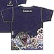 ゴジラ 抜染Tシャツ ゴジ桜 NV XL