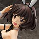 B-style ガールズ＆パンツァー 劇場版 秋山優花里 バニーVer. 1/4 完成品フィギュア