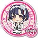 「アイドルマスター シンデレラガールズ」ぷくっとキーホルダーVer.2 デザイン06(白菊ほたる)