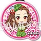 「アイドルマスター シンデレラガールズ」ぷくっとキーホルダーVer.2 デザイン07(関裕美)