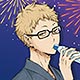 ハイキュー！！ スリムタペストリーPart.3「月島蛍」夏祭りVer.