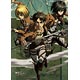進撃の巨人 B2タペストリー エレン＆ミカサ＆アルミン