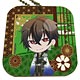 レザーミラーチャーム「茜さすセカイでキミと詠う」46/安倍晴明