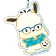 ユーリ！！！ on ICE × サンリオキャラクターズ デカキーホルダー ポチャッコ スタンプラリーver.