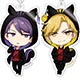 きゃらふぉるむ TSUKIPRO THE ANIMATION アクリルストラップコレクション SolidS・QUELL りすパーカーver. 8個入りBOX