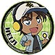 名探偵コナン きゃらみゅ缶バッジ 服部平次