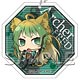 Fate/Apocrypha フェルトコースターキーチェーン 赤のアーチャー