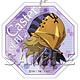 Fate/Apocrypha フェルトコースターキーチェーン 黒のキャスター