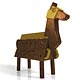Love Toys Vol.3 三角木馬 Wooden horse 1/12 未塗装 未組み立てキット