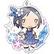 ちまドル アイドルマスター シンデレラガールズ アクリルキーホルダー 速水奏 咲いてJewel ver.