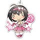 ちまドル アイドルマスター シンデレラガールズ アクリルキーホルダー 小日向美穂 ピンクチェックスクールver.2