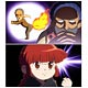 魔法陣グルグル 2コマ漫画風アクリルキーホルダー(4) 魔法は尻から出る