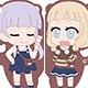 NEW GAME！！ オモテウラバー 小学6年生あおっち＆ねねっち