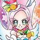 キラキラ☆プリキュアアラモード 等身大タペストリー キュアパルフェ