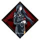 Dies irae 耐水耐久ステッカー 櫻井螢