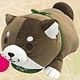 忠犬もちしば もちもちクッション あんこ
