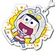 『ウル松さん』 カナちびアクリルチャーム 十四松エース