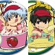 CANバッジ 銀魂 バーガーショップシリーズ 10個入りBOX