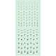 くらくらシール DE1-02 正の字
